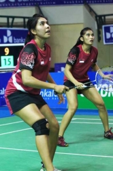 Anneke Feinya Agustine and partner