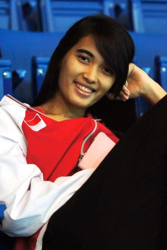 Very cute photo of Anneke Feinya Agustine