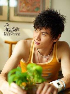 Bao Chunlai bad boy look.