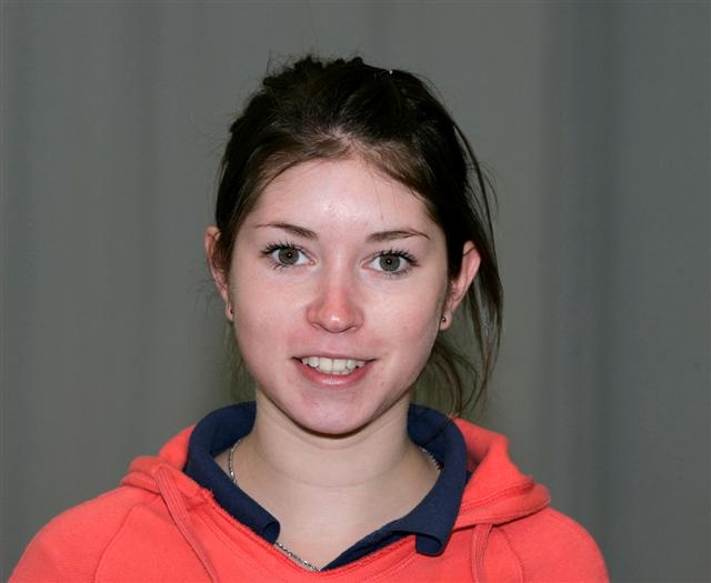 Cute picture of Heather Olver.