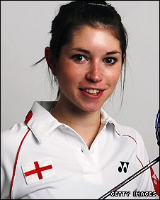Cute picture of Heather Olver.