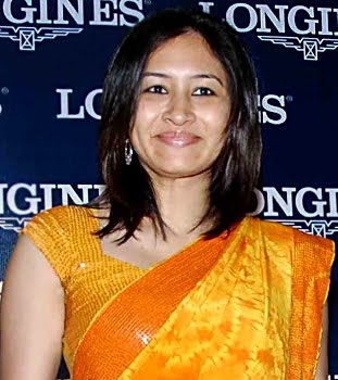 Jwala Gutta in traditional Indian dress.