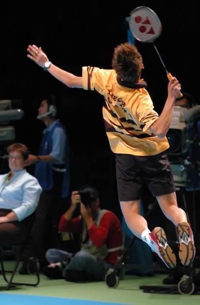 Lee Chong Wei jump smash!
