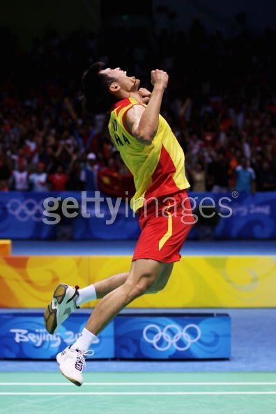 Lin Dan at the Olympics.