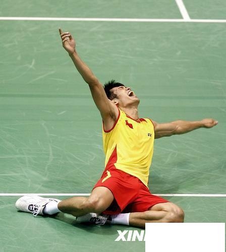 Lin Dan at the Olympics.
