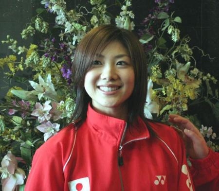 Photo of Reiko Shiota looking cute.