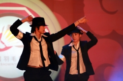 Wang Lin performing in concert.