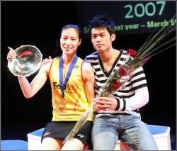 Xie Xingfang and Lin Dan